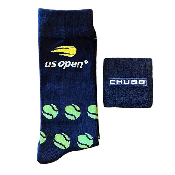 🎾 U.S. Open 2024 Unisex Tennis Socks & Sweatbands 🎾 - Picture 7 of 12